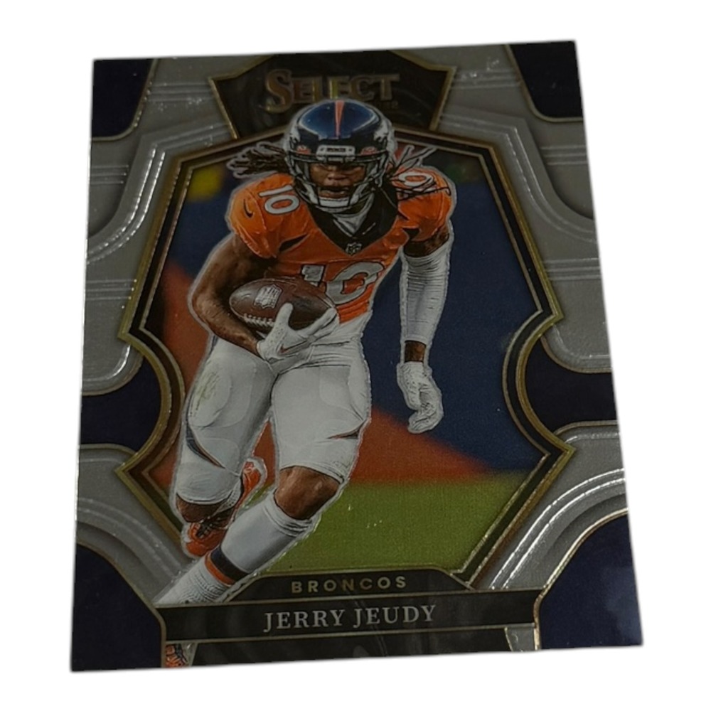 2022 Panini Select Football Jerry Jeudy Denver Broncos Premier Level Card 132‎